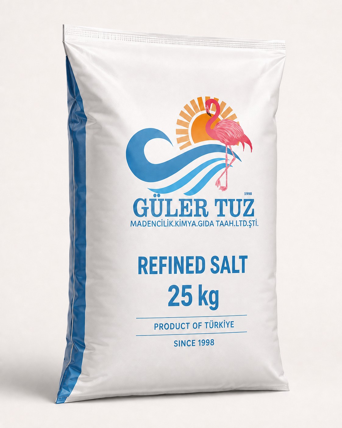 Pakovanje rafinisane soli Güler Tuz od 25 kg